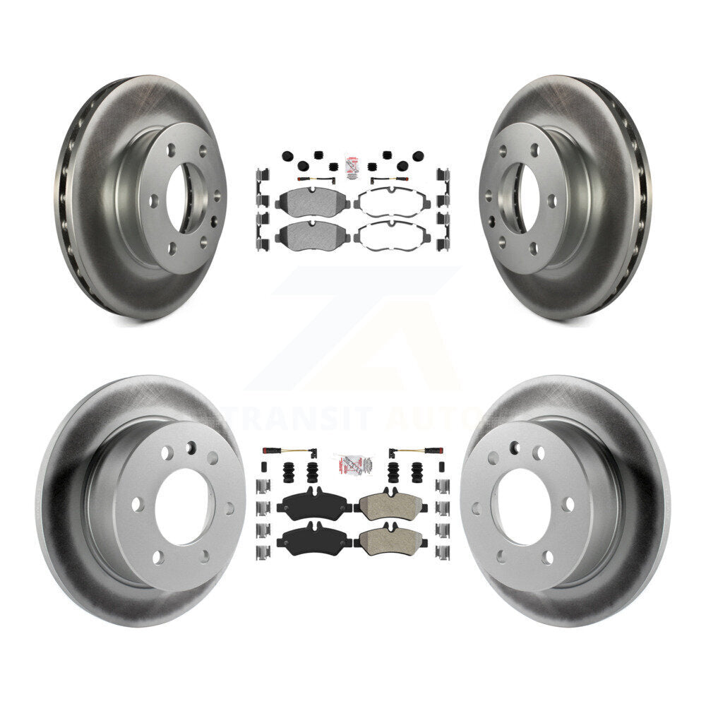 Disc Rotors and Semi-Metallic Brake Pads Kit-KGA-102645 - Kit.bestparts.ca