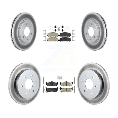 Disc Rotors and Ceramic Brake Pads Kit-KGA-102658 - Kit.bestparts.ca