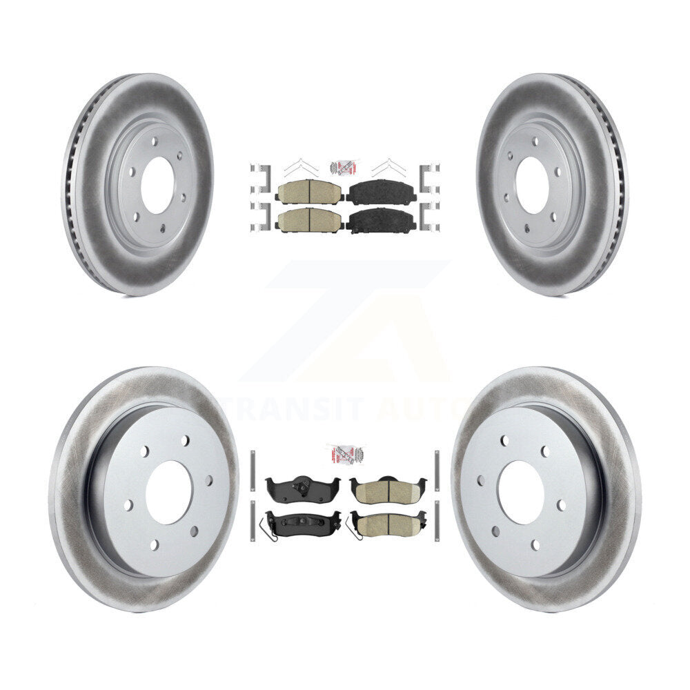 Disc Rotors and Ceramic Brake Pads Kit-KGA-102659 - Kit.bestparts.ca