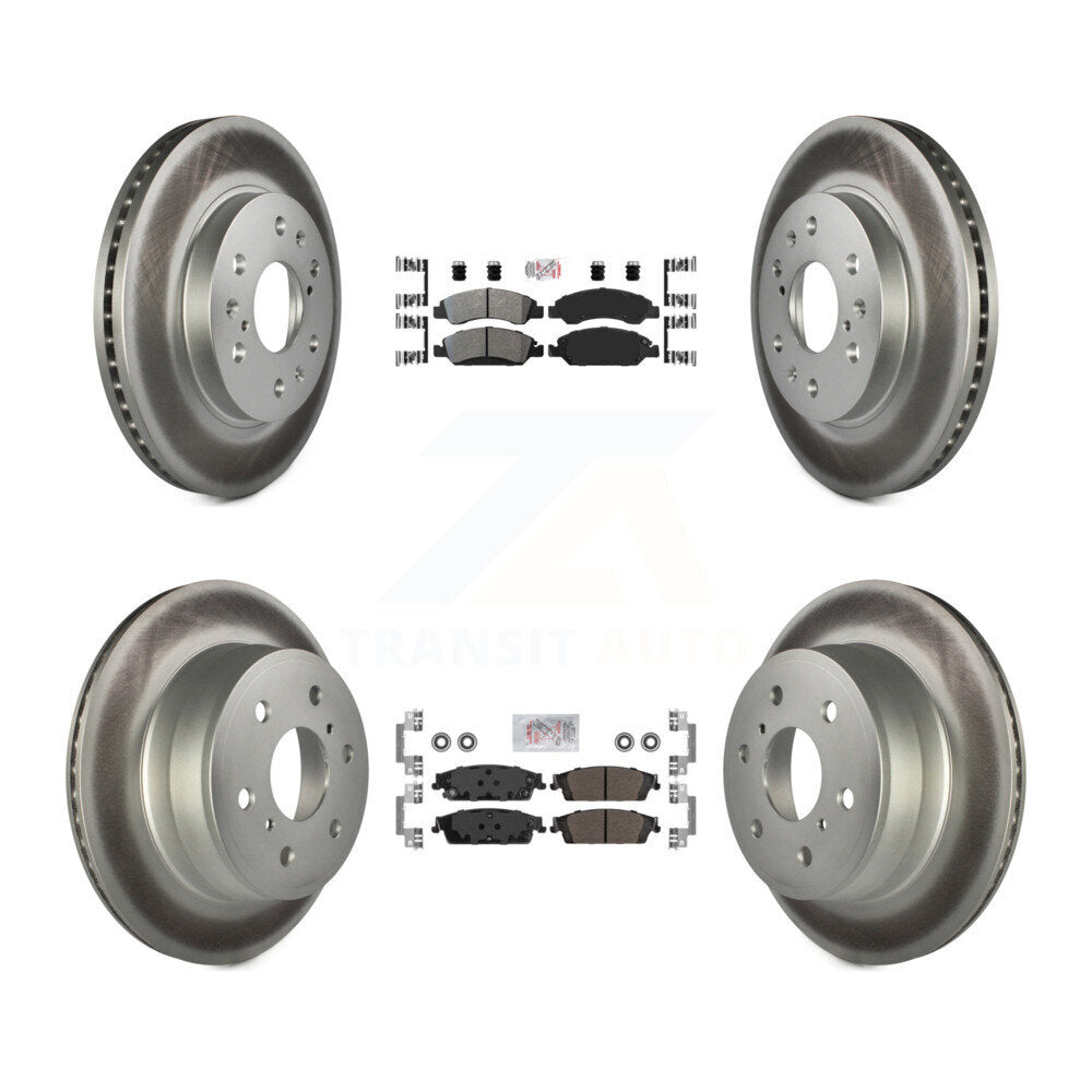 Disc Rotors and Semi-Metallic Brake Pads Kit-KGA-102661 - Kit.bestparts.ca