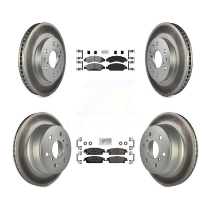 Disc Rotors and Semi-Metallic Brake Pads Kit-KGA-102661 - Kit.bestparts.ca