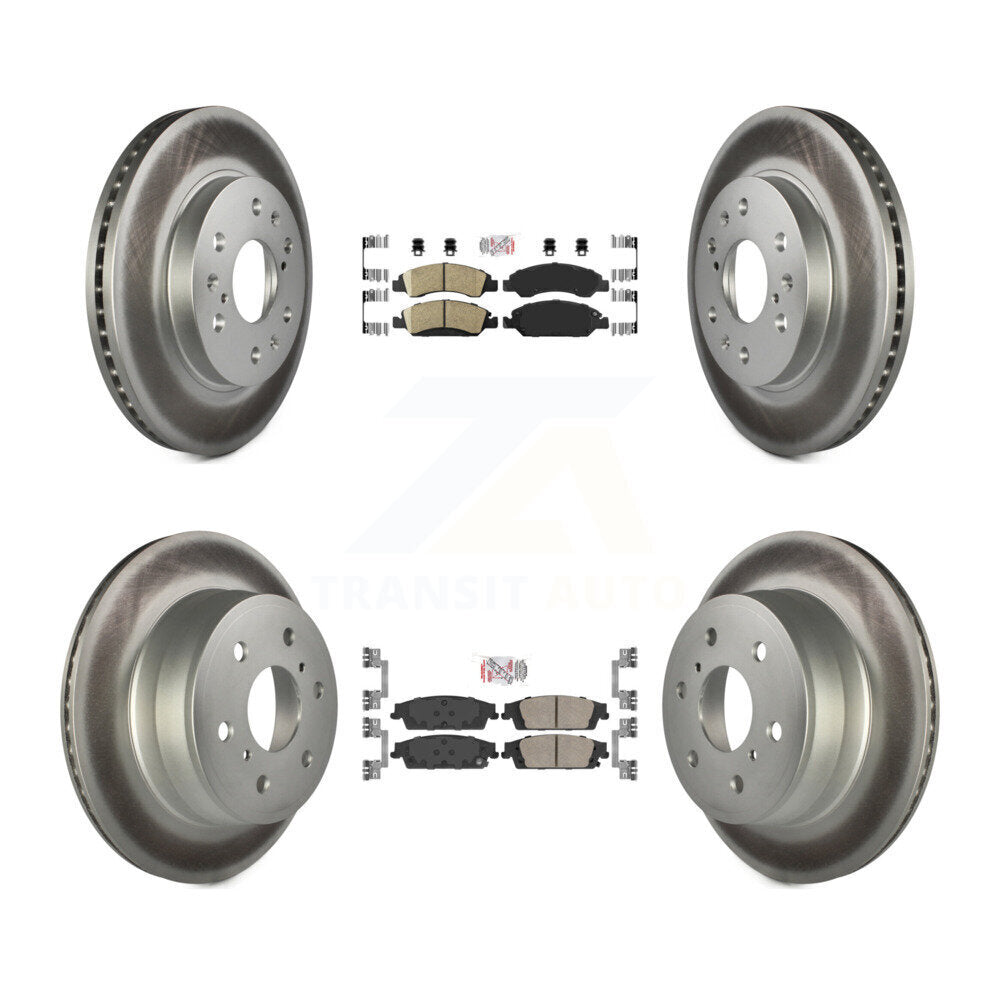Disc Rotors and Ceramic Brake Pads Kit-KGA-102663 - Kit.bestparts.ca