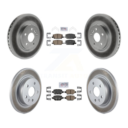Disc Rotors and Ceramic Brake Pads Kit-KGA-102666 - Kit.bestparts.ca