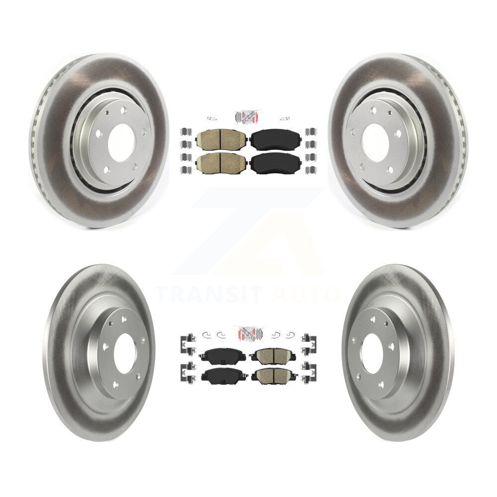 Disc Rotors and Ceramic Brake Pads Kit-KGA-102672 - Kit.bestparts.ca