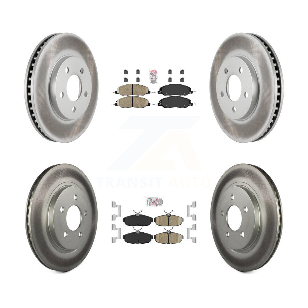 Disc Rotors and Ceramic Brake Pads Kit-KGA-102679 - Kit.bestparts.ca