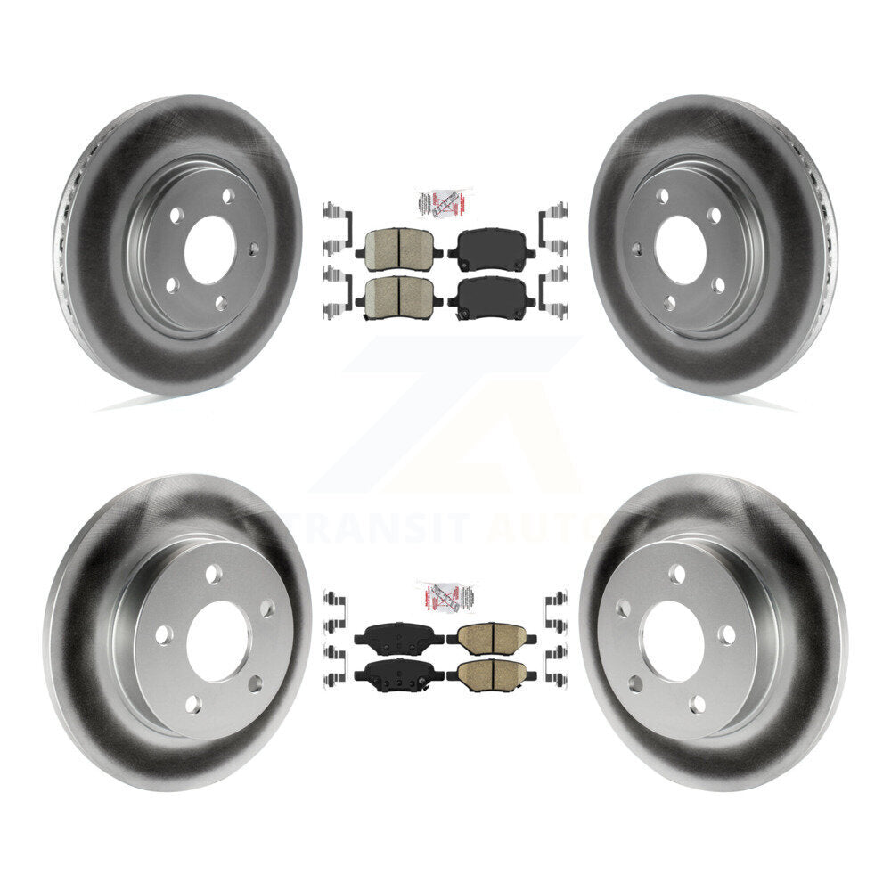 Disc Rotors and Ceramic Brake Pads Kit-KGA-102681 - Kit.bestparts.ca