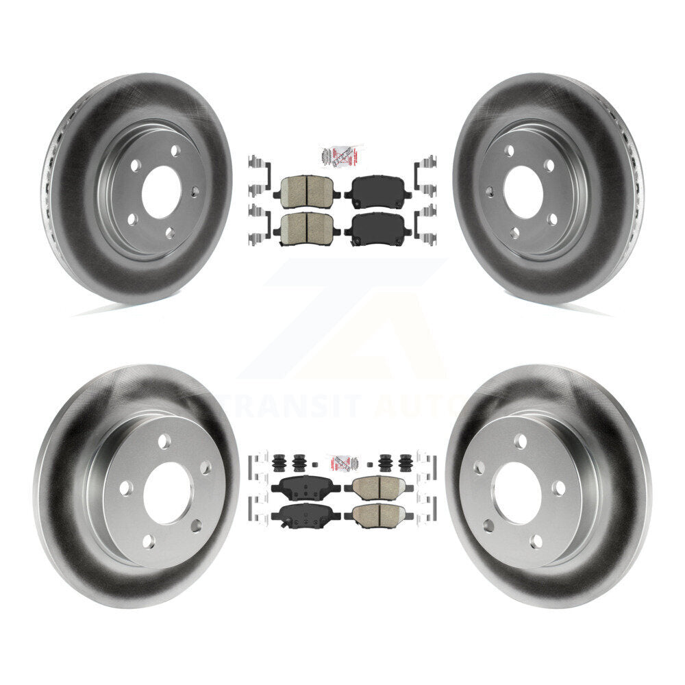 Disc Rotors and Ceramic Brake Pads Kit-KGA-102682 - Kit.bestparts.ca