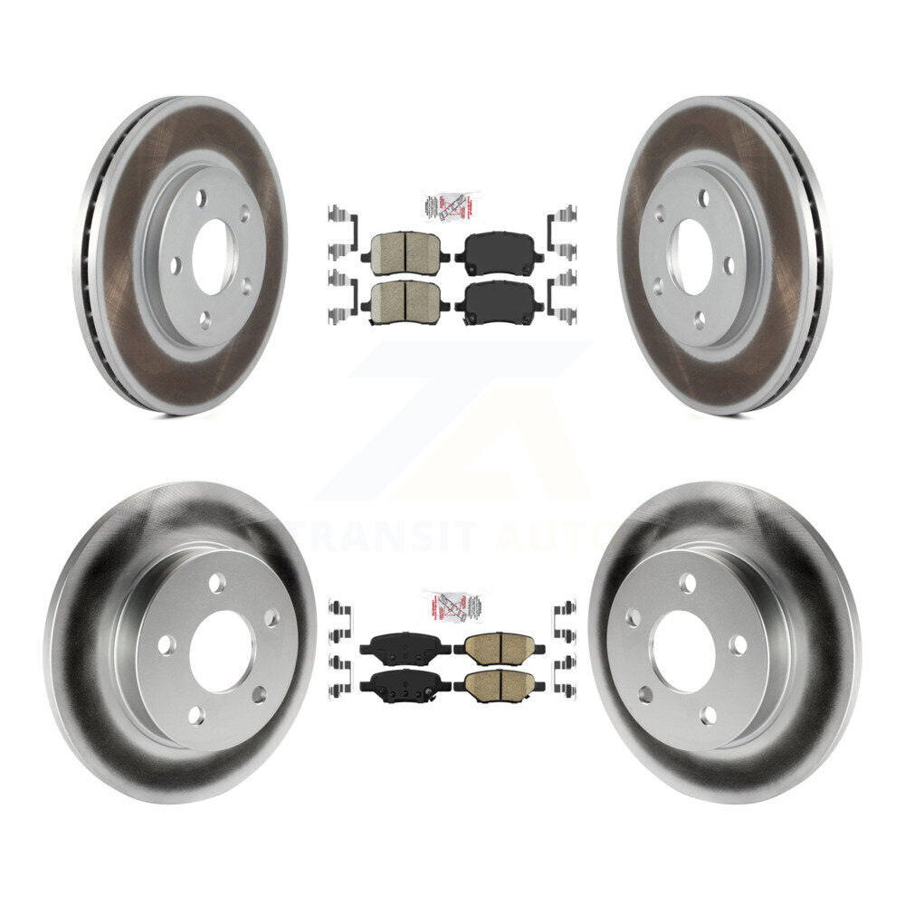 Disc Rotors and Ceramic Brake Pads Kit-KGA-102683 - Kit.bestparts.ca Kit.bestparts.ca
