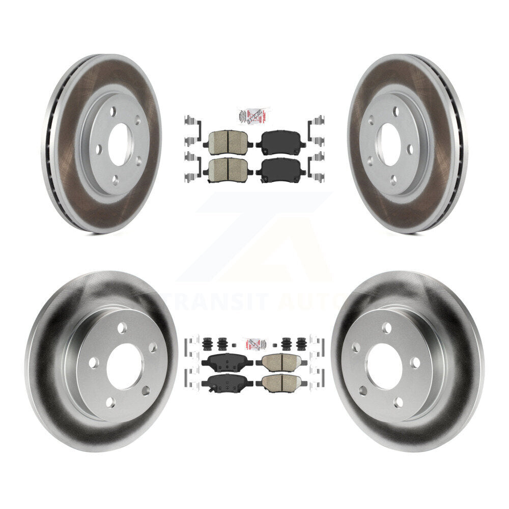 Disc Rotors and Ceramic Brake Pads Kit-KGA-102684 - Kit.bestparts.ca Kit.bestparts.ca