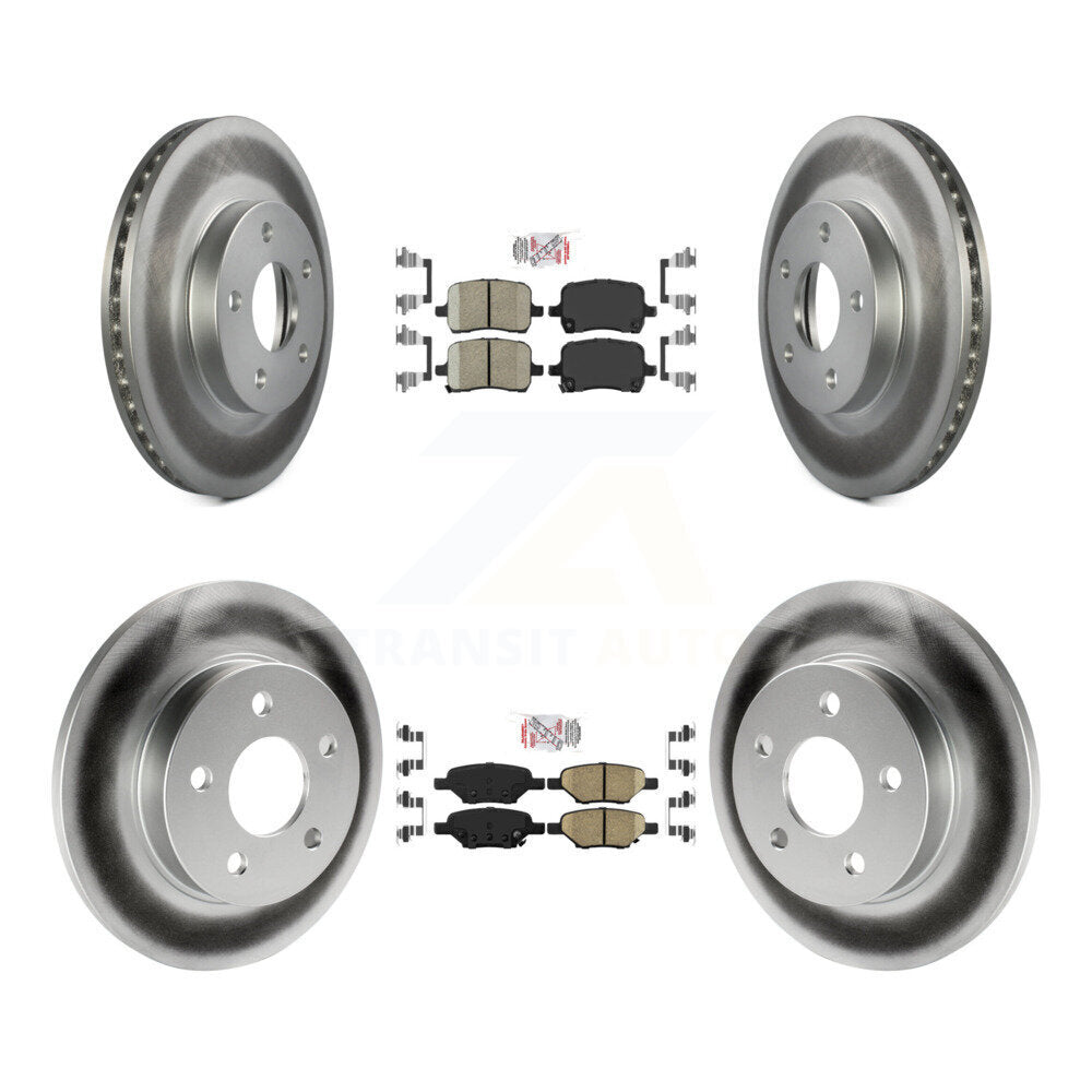 Disc Rotors and Ceramic Brake Pads Kit-KGA-102685 Kit.bestparts.ca