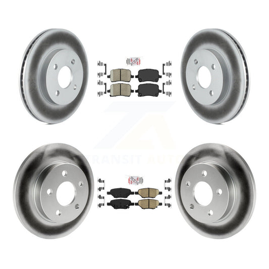 Disc Rotors and Ceramic Brake Pads Kit-KGA-102686