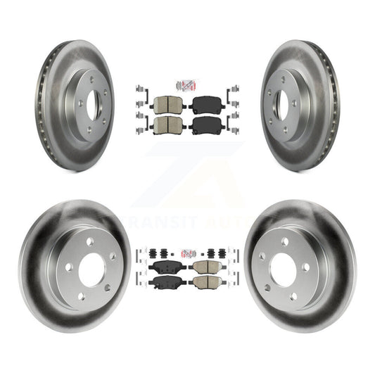Disc Rotors and Ceramic Brake Pads Kit-KGA-102687