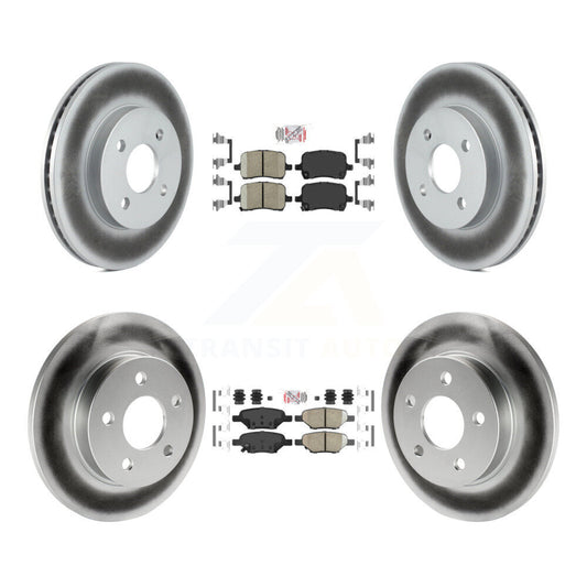 Disc Rotors and Ceramic Brake Pads Kit-KGA-102688