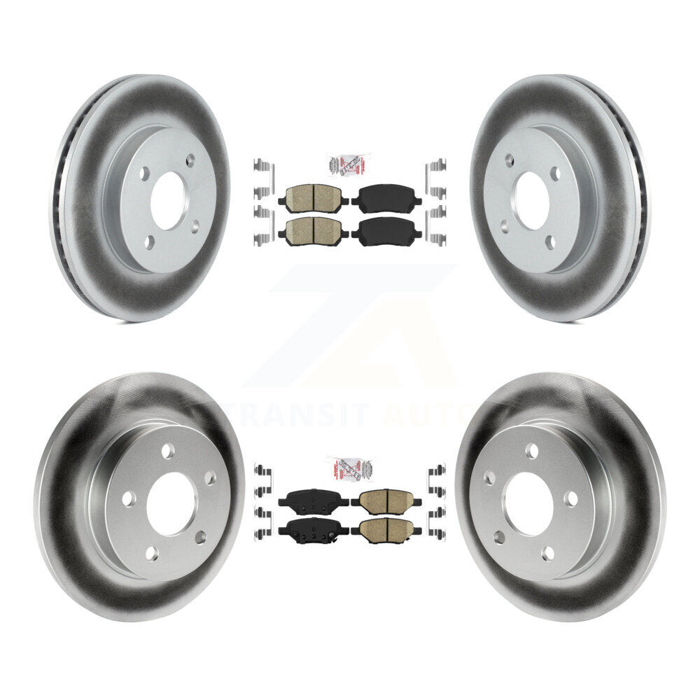 Disc Rotors and Ceramic Brake Pads Kit-KGA-102694 - Kit.bestparts.ca Kit.bestparts.ca