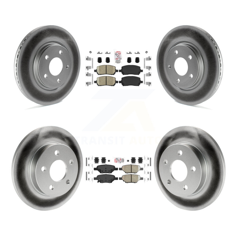 disc rotors and ceramic brake pads-kga-102697 - Kit.bestparts.ca