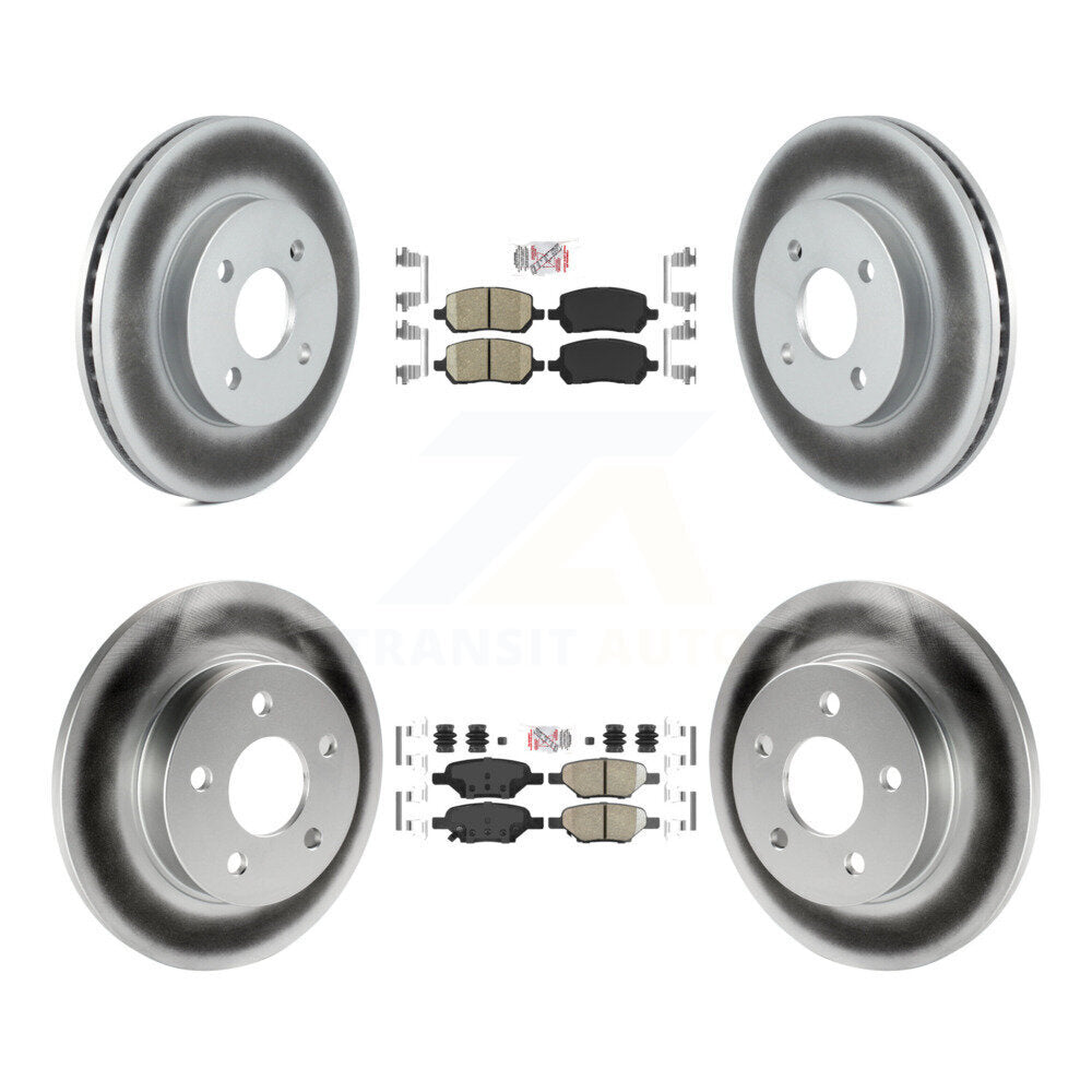 Disc Rotors and Ceramic Brake Pads Kit-KGA-102700 - Kit.bestparts.ca Kit.bestparts.ca