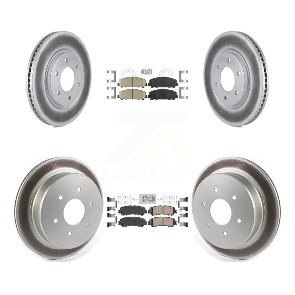 Disc Rotors and Ceramic Brake Pads Kit-KGA-102702 - Kit.bestparts.ca