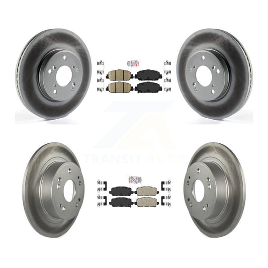 Disc Rotors and Ceramic Brake Pads Kit-KGA-102706 - Kit.bestparts.ca