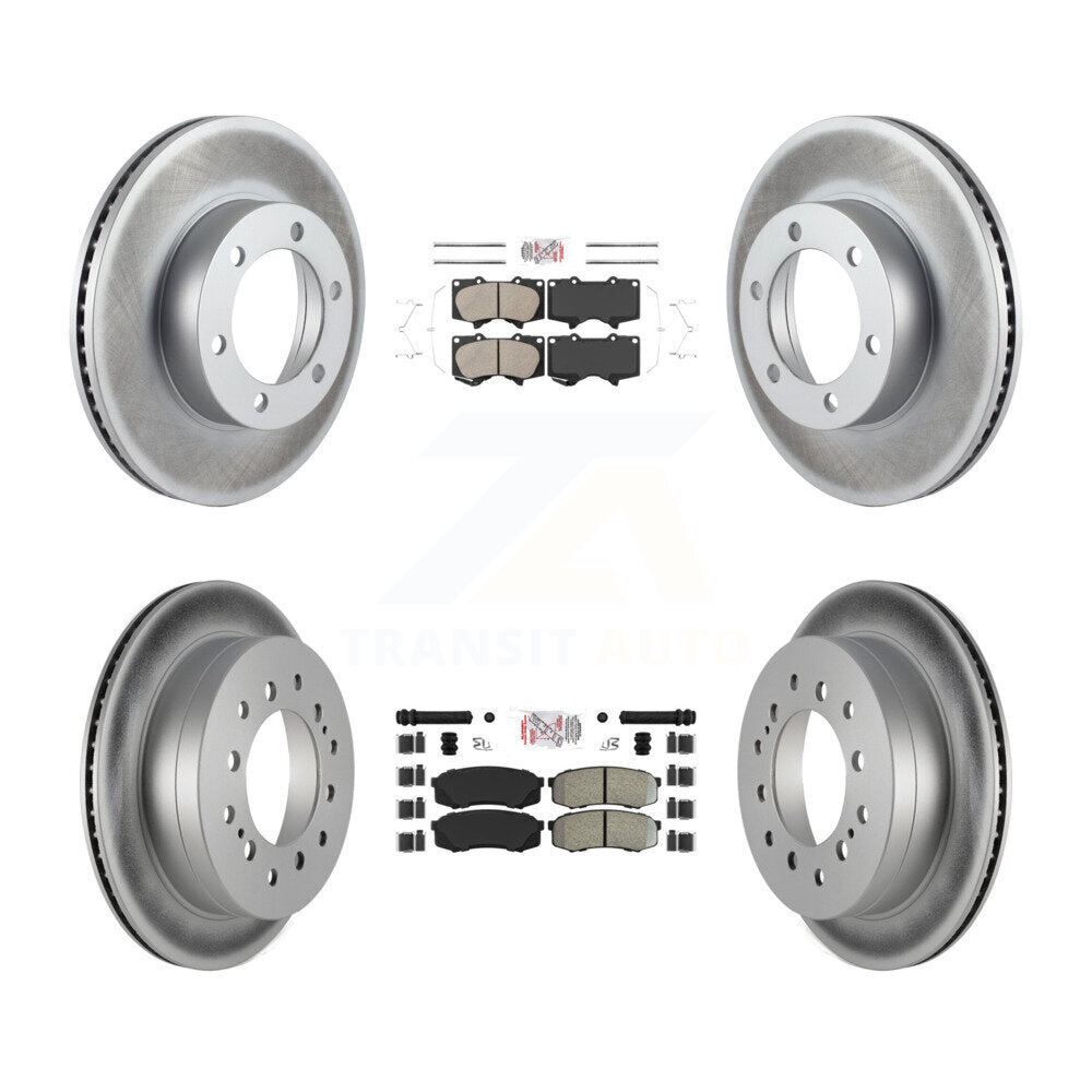 Disc Rotors and Ceramic (Front) & Semi-Metallic (Rear) Brake Pads Kit-KGA-102722 - Kit.bestparts.ca Kit.bestparts.ca