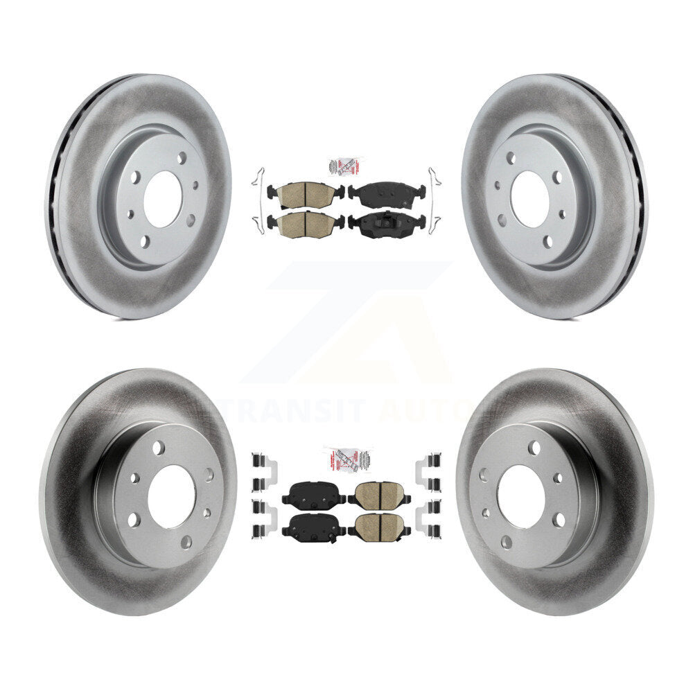 Disc Rotors and Ceramic Brake Pads Kit-KGA-102730 - Kit.bestparts.ca