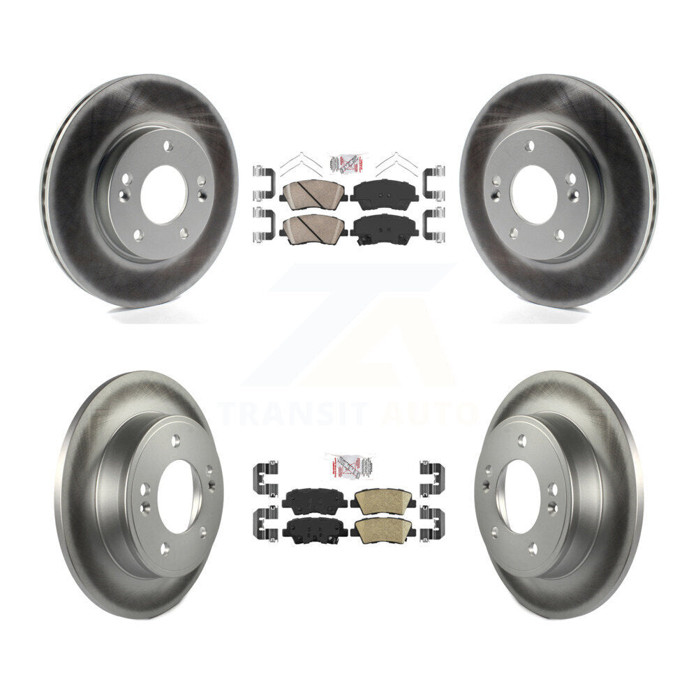 Disc Rotors and Ceramic Brake Pads Kit-KGA-102773 - Kit.bestparts.ca