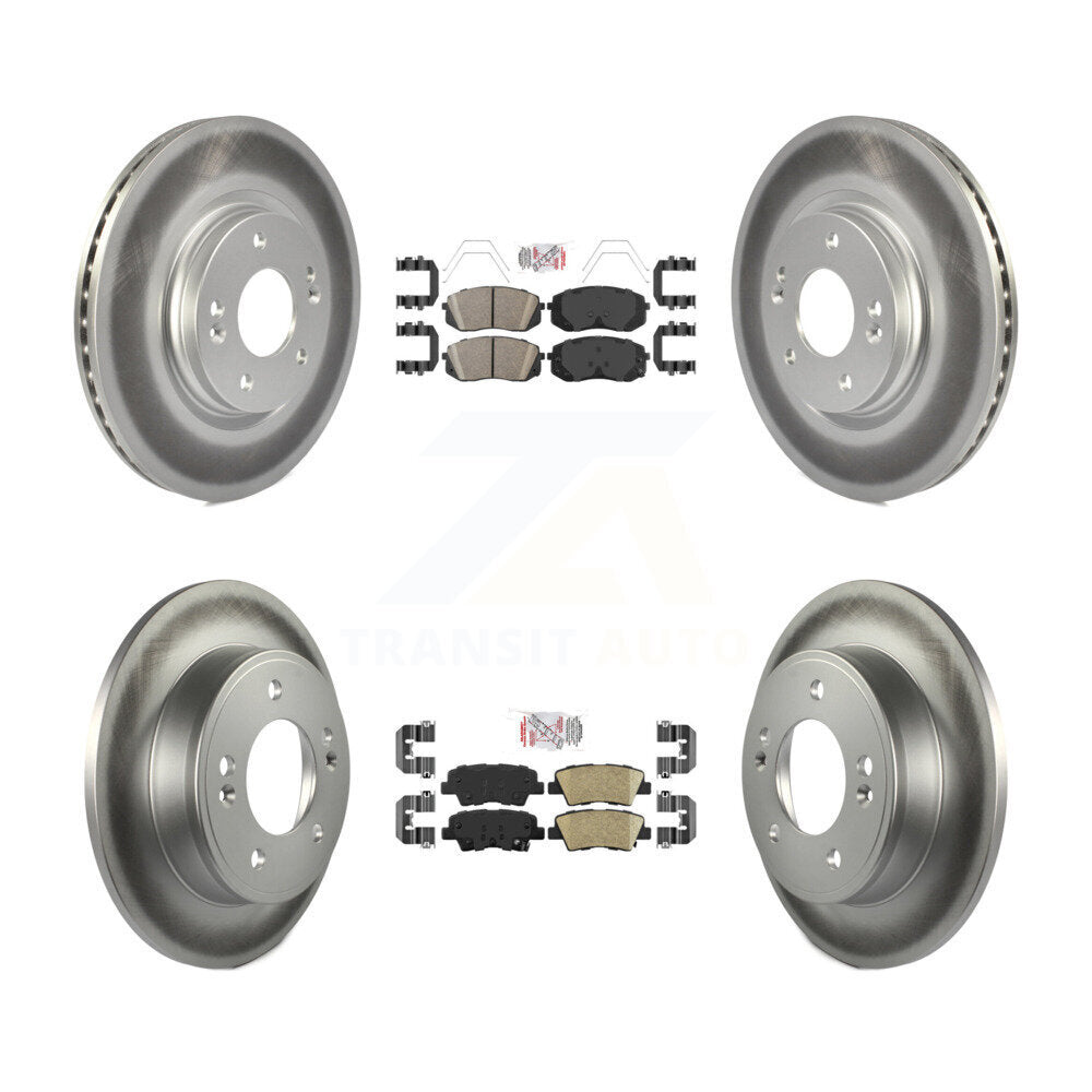 Disc Rotors and Ceramic Brake Pads Kit-KGA-102776