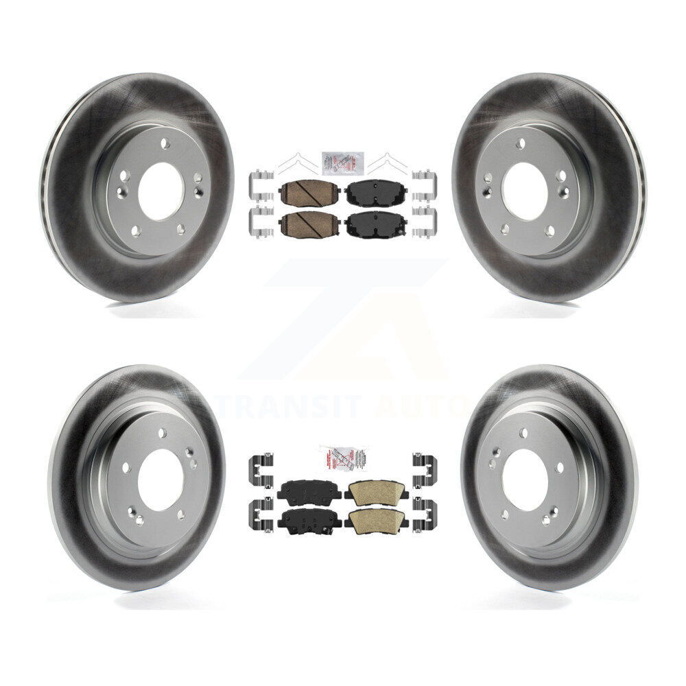 Disc Rotors and Ceramic Brake Pads Kit-KGA-102778 - Kit.bestparts.ca
