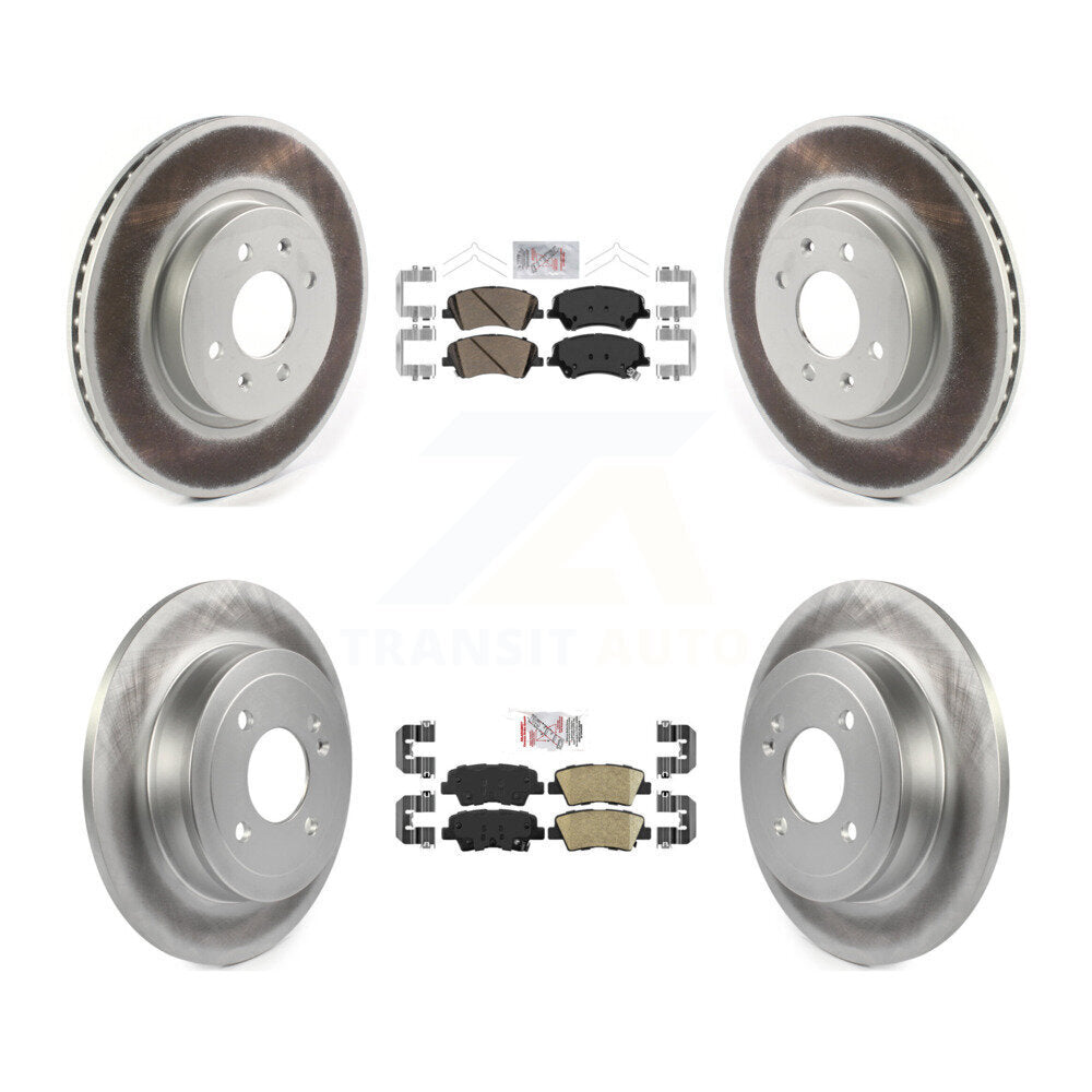 Disc Rotors and Ceramic Brake Pads Kit-KGA-102780 - Kit.bestparts.ca