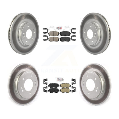 Coated Disc Rotors and Ceramic Brake Pads Kit-KGA-102781 - Kit.bestparts.ca