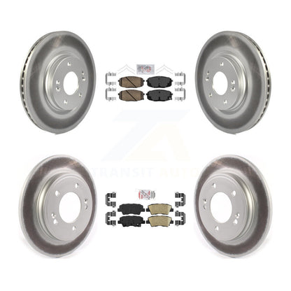 Coated Disc Rotors and Ceramic Brake Pads Kit-KGA-102785 - Kit.bestparts.ca