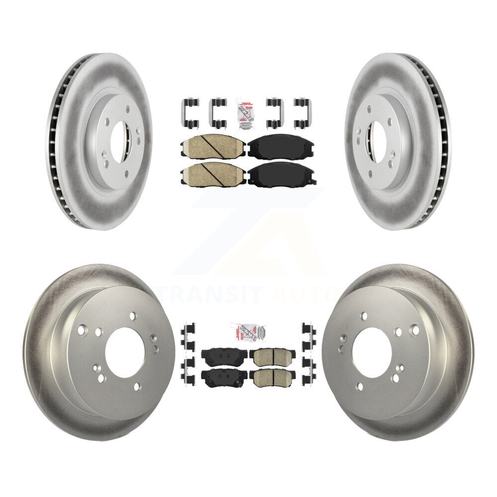 Disc Rotors and Ceramic Brake Pads Kit-KGA-102797 - Kit.bestparts.ca