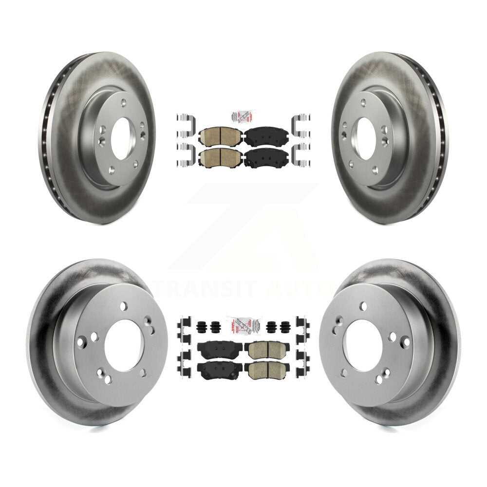 Disc Rotors and Ceramic Brake Pads Kit-KGA-102811 - Kit.bestparts.ca Kit.bestparts.ca