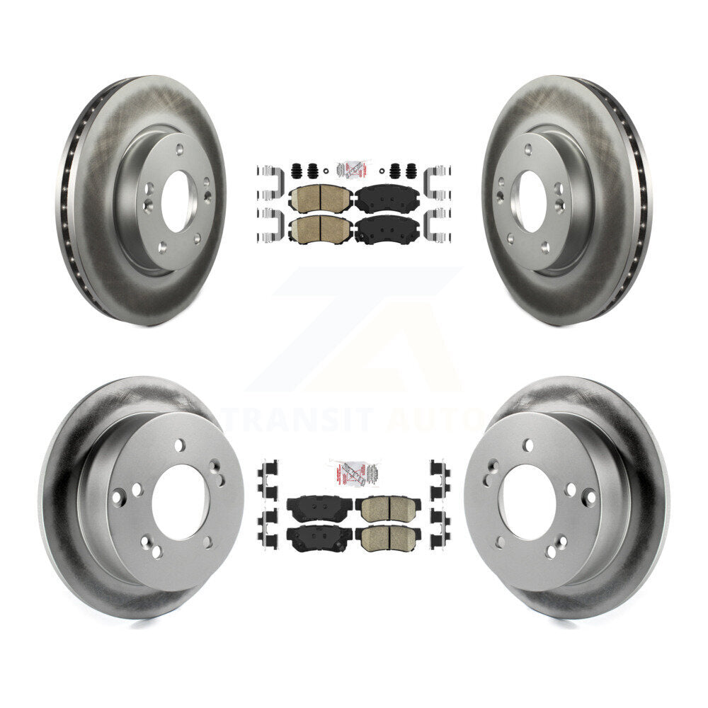 Disc Rotors and Ceramic Brake Pads Kit-KGA-102812 - Kit.bestparts.ca