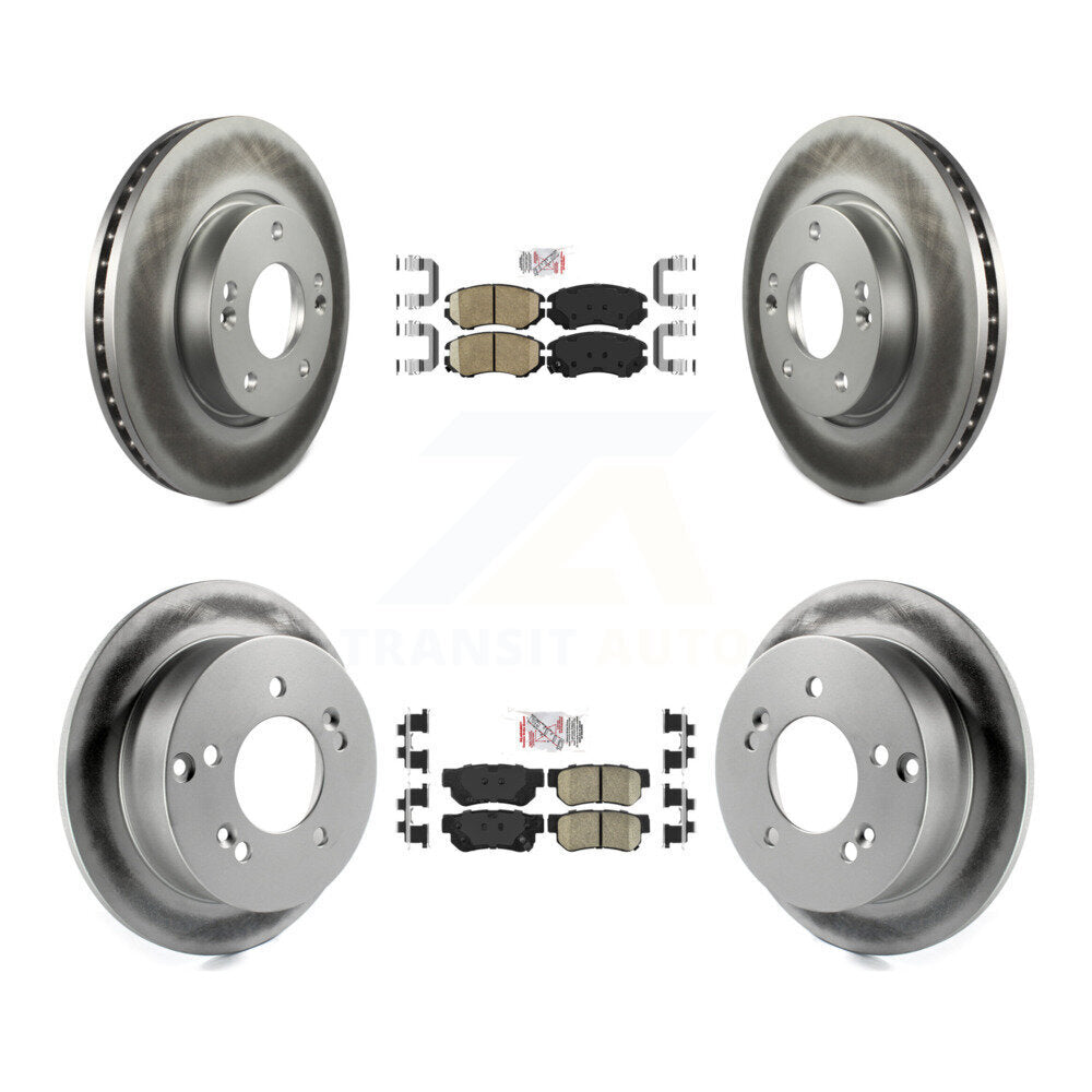 Disc Rotors and Ceramic Brake Pads Kit-KGA-102813 - Kit.bestparts.ca