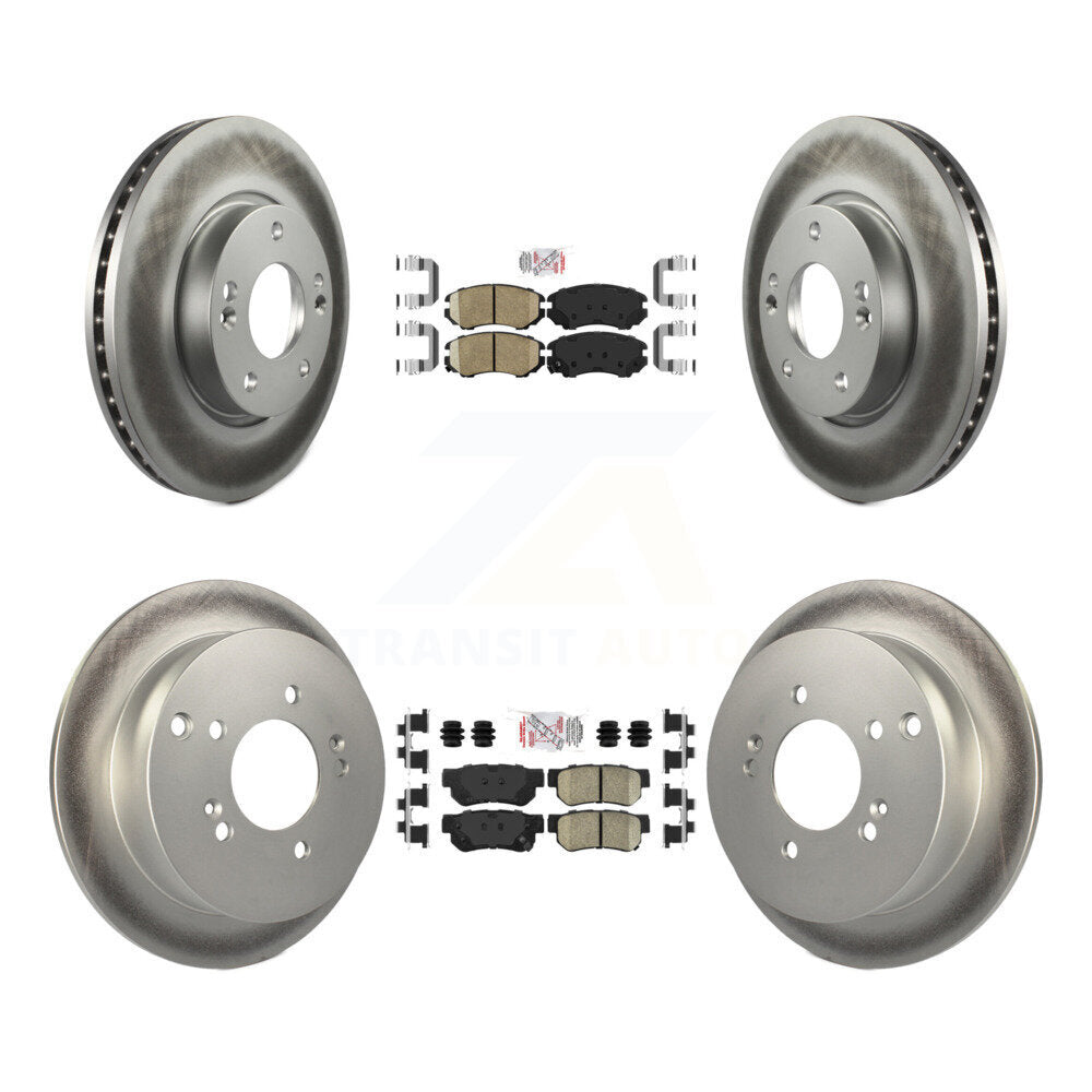 Disc Rotors and Ceramic Brake Pads Kit-KGA-102815 - Kit.bestparts.ca