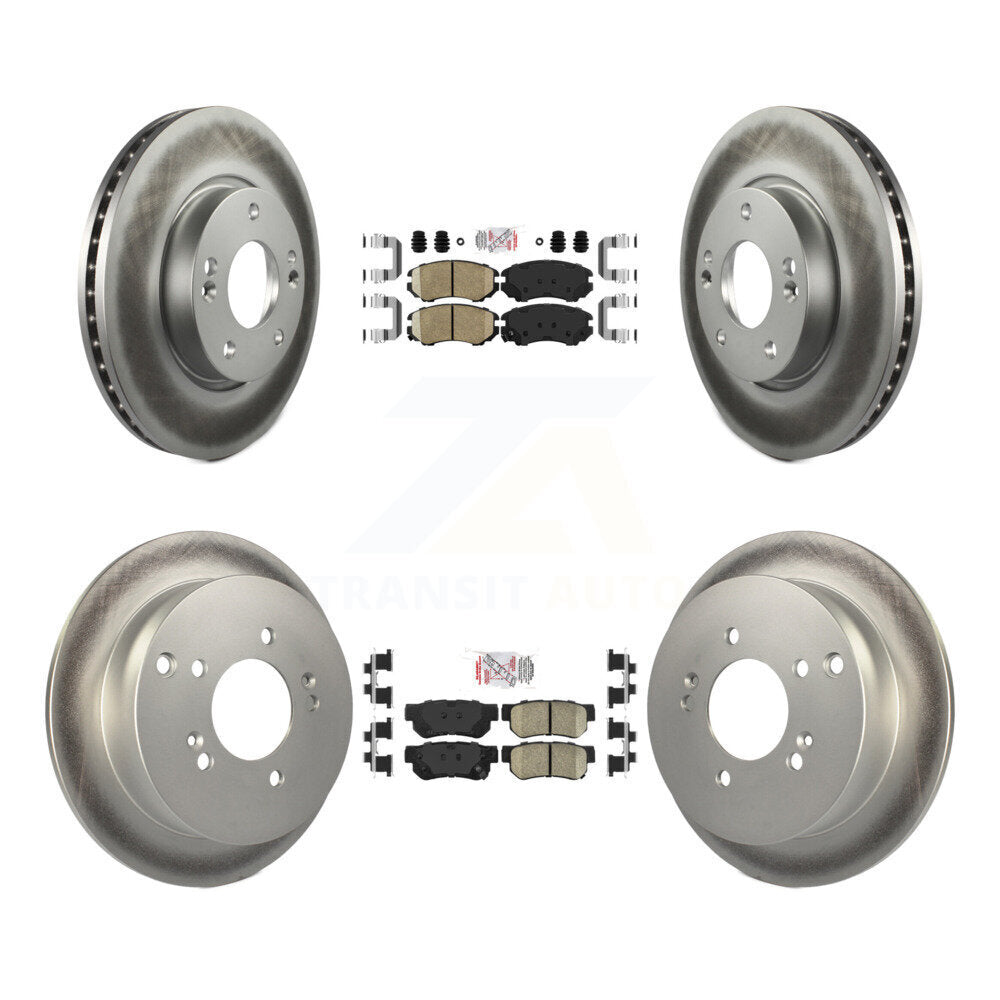 Disc Rotors and Ceramic Brake Pads Kit-KGA-102816 - Kit.bestparts.ca