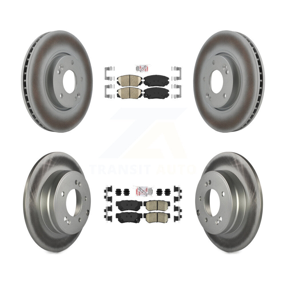 Disc Rotors and Ceramic Brake Pads Kit-KGA-102818 - Kit.bestparts.ca Kit.bestparts.ca