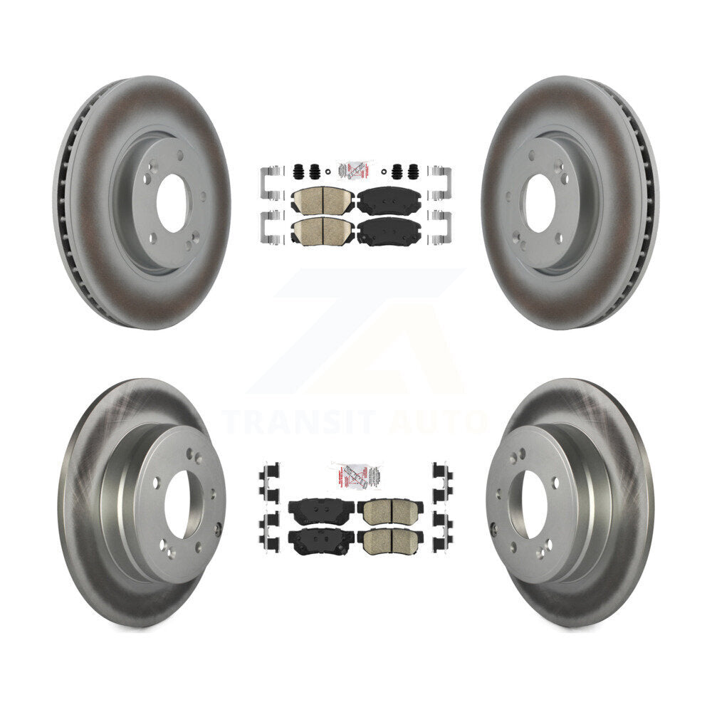 Disc Rotors and Ceramic Brake Pads Kit-KGA-102821 - Kit.bestparts.ca