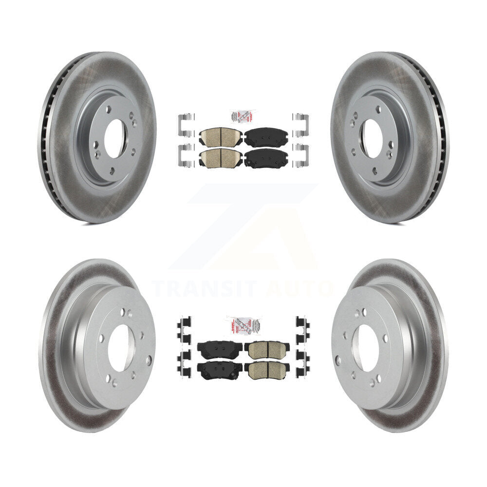 Disc Rotors and Ceramic Brake Pads Kit-KGA-102824 - Kit.bestparts.ca