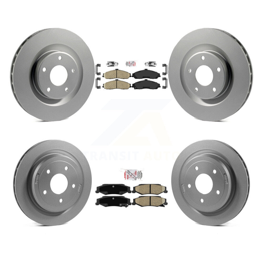 Disc Rotors and Ceramic Brake Pads Kit-KGA-102834 - Kit.bestparts.ca Kit.bestparts.ca