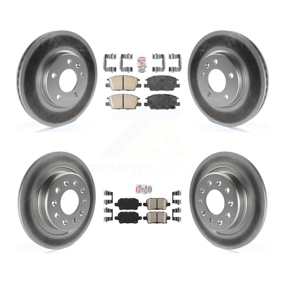 Disc Rotors and Ceramic Brake Pads Kit-KGA-102840 - Kit.bestparts.ca Kit.bestparts.ca
