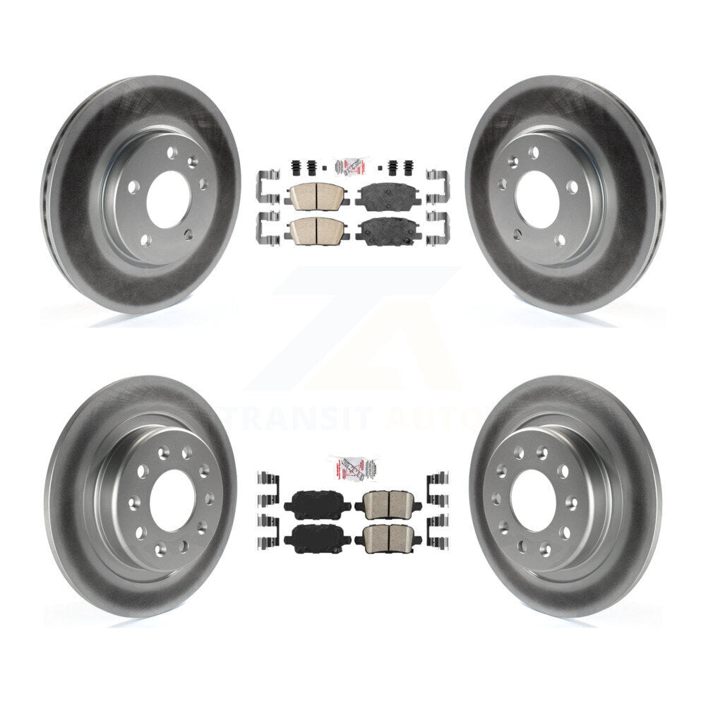 Disc Rotors and Ceramic Brake Pads Kit-KGA-102841 - Kit.bestparts.ca Kit.bestparts.ca