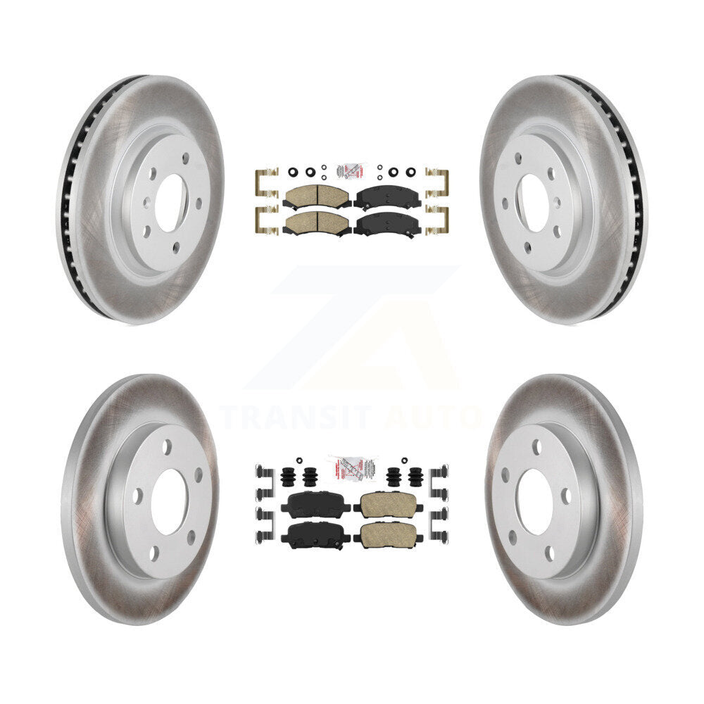 Disc Rotors and Ceramic Brake Pads Kit-KGA-102845 - Kit.bestparts.ca