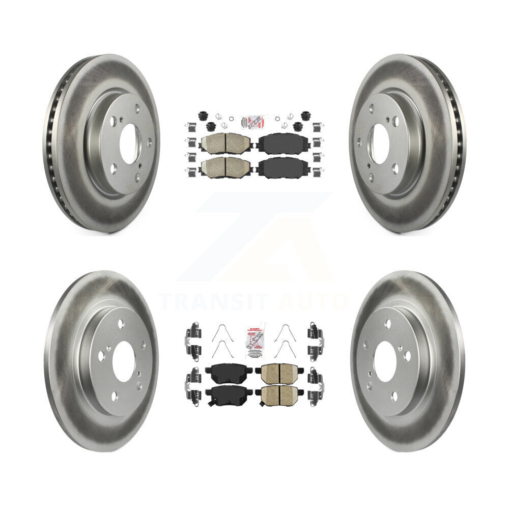 Disc Rotors and Ceramic Brake Pads Kit-KGA-102856 - Kit.bestparts.ca