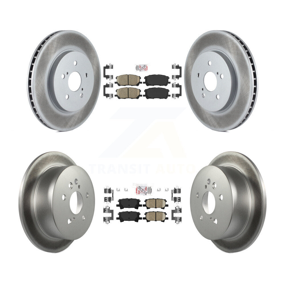 Disc Rotors and Ceramic Brake Pads Kit-KGA-102857 - Kit.bestparts.ca Kit.bestparts.ca