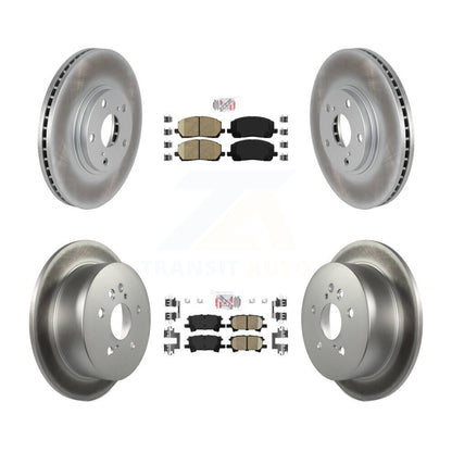 Disc Rotors and Ceramic Brake Pads Kit-KGA-102858 - Kit.bestparts.ca