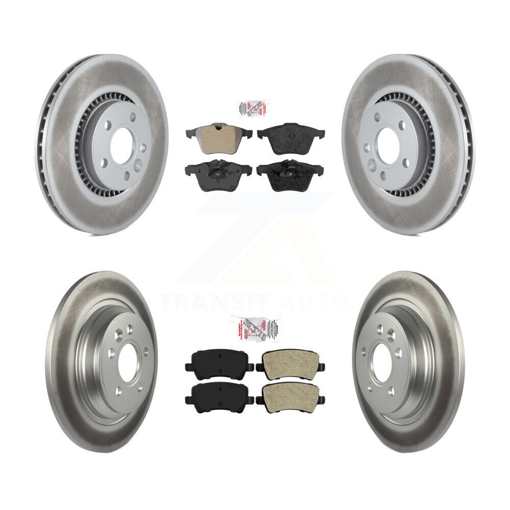 Disc Rotors and Semi-Metallic Brake Pads Kit-KGA-102864 - Kit.bestparts.ca