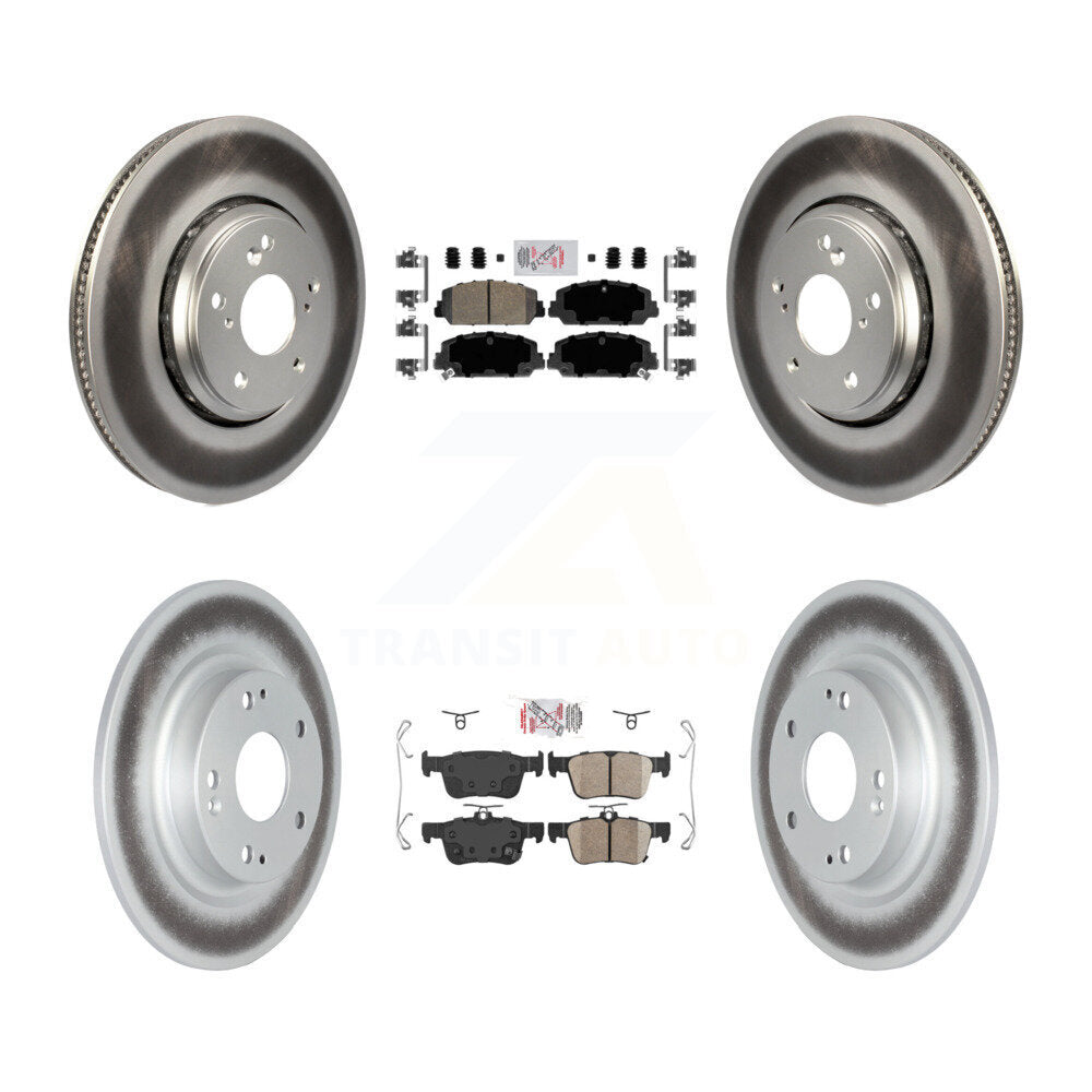 Disc Rotors and Ceramic Brake Pads Kit-KGA-102878 - Kit.bestparts.ca Kit.bestparts.ca