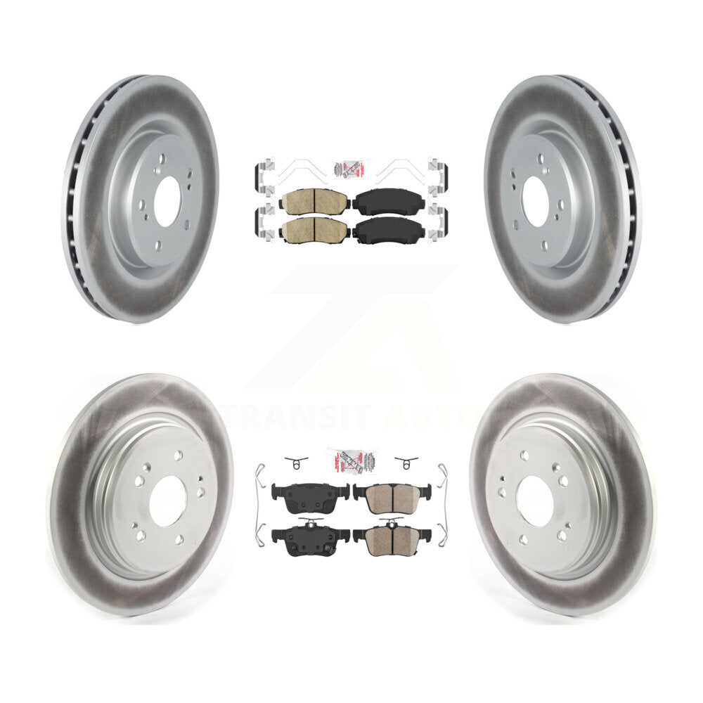 Disc Rotors and Ceramic Brake Pads Kit-KGA-102882 - Kit.bestparts.ca