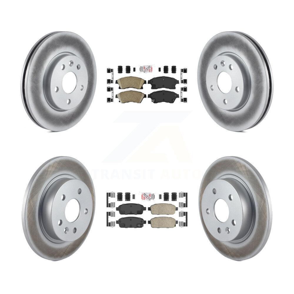 Disc Rotors and Ceramic Brake Pads Kit-KGA-102890 - Kit.bestparts.ca Kit.bestparts.ca